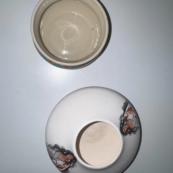 Native American Inspired Ceramic Vase Set - Picture 3 of 6